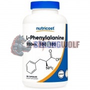L-Phenylalanine [Фенилаланин] (500 мг x 180 капс), Nutricost
