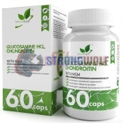 Glucosamine HCL, Chondroitin [with MSM] (60 шт), NaturalSupp
