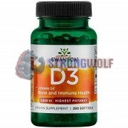 Vitamin D3 (250 шт по 125 мкг: 5000 МЕ), Swanson