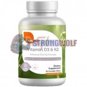 Vitamin D3 & K2 [5000 IU x 120 mcg] (90 шт), Zahler