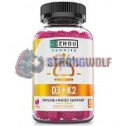 D3 + K2 (60 шт), ZHOU