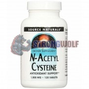 N-Acetyl Cysteine (120 шт по 600 мг), Source Naturals