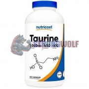 Taurine (400 шт по 1000 мг), Nutricost