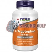 L-Tryptophan [Powder] (57 гр), NOW Foods