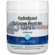 Hydrolyzed Collagen Peptides [Type I & III] (460 гр: 46 порций), Lake Avenue Nutrition