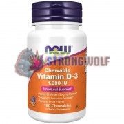 Vitamin D3 (180 шт), NOW Foods