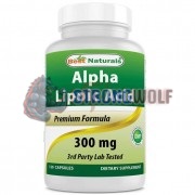 Alpha Lipoic Acid (120 шт по 300 мг), Best Naturals