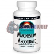 Magnesium Ascorbate [Powder] (227 гр: 181 порций), Source Naturals