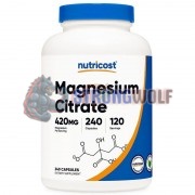 Magnesium Citrate (240 шт), Nutricost