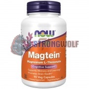Magtein™ [Magnesium L-Threonate] (90 шт), NOW Foods