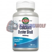 Calcium Oyster Shell (100 шт по 600 мг), KAL