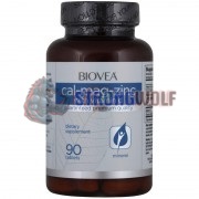Cal-Mag-Zinc with Vitamin D (90 шт), Biovea