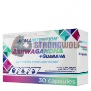 Ashwagandha + Guarana (30 шт), AllNutrition