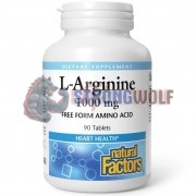 L-Arginine (90 шт по 1000 мг), Natural Factors